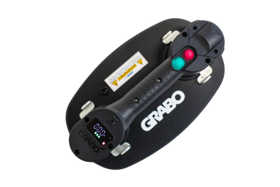 GRABO, Ventouse électrique Pro Lifter 20 Housse de transport, avec un  capteur de pression numérique intelligent, d'un affichage numérique et de  réglages intelligents pour le poids et la pression : : Commerce